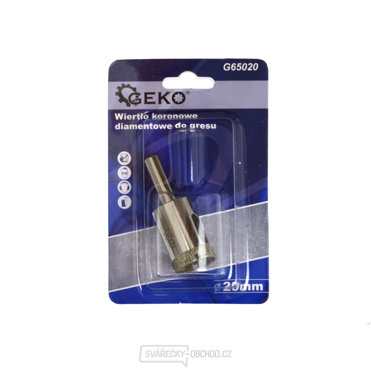 Diamantový vrták na kameninu 20 mm (1/12/200/400) Diamantový vrták na kameninu 20 mm (1/12/200/400) gallery main image