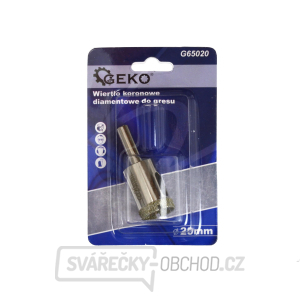 Diamantový vrták na kameninu 20 mm (1/12/200/400) Diamantový vrták na kameninu 20 mm (1/12/200/400) gallery main image