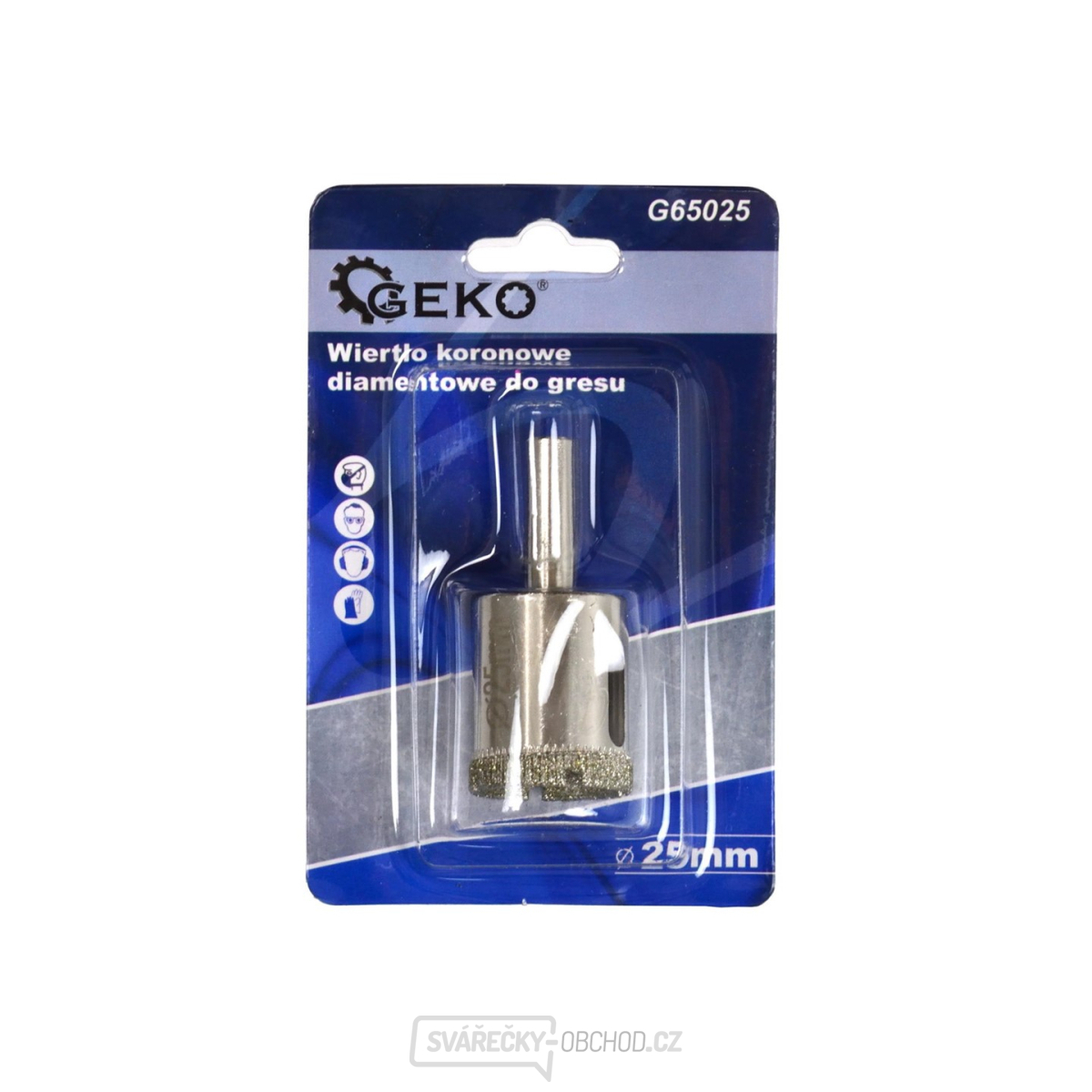 Diamantový vrták na kameninu 25 mm (1/12/100/288) Diamantový vrták na kameninu 25 mm (1/12/100/288) gallery main image