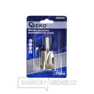 Diamantový vrták na kameninu 25 mm (1/12/100/288) Diamantový vrták na kameninu 25 mm (1/12/100/288) gallery main image