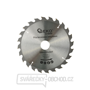 Pilový kotouč 200x32x24T(otvory)(50) Pilový kotouč 200x32x24T(otvory)(50) gallery main image
