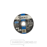 Řezný kotouč GEKO PREMIUM 125x1,0 z nerezové oceli (10/25/50/400) Řezný kotouč GEKO PREMIUM 125x1,0 z nerezové oceli (10/25/50/400) gallery main image