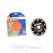 Diamantový segment číselníku 125x22,2x10mm Heidmann/černý/(100/200) Náhled