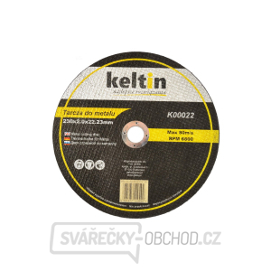 Kotouč na řezání kovů 230x2,0 mm KELTIN (25/50/100) Kotouč na řezání kovů 230x2,0 mm KELTIN (25/50/100)