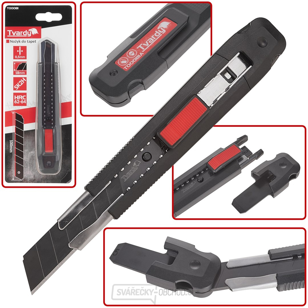 Řezačka na tapety 100x18x0,5mm SK2H TVARDY (10/120)