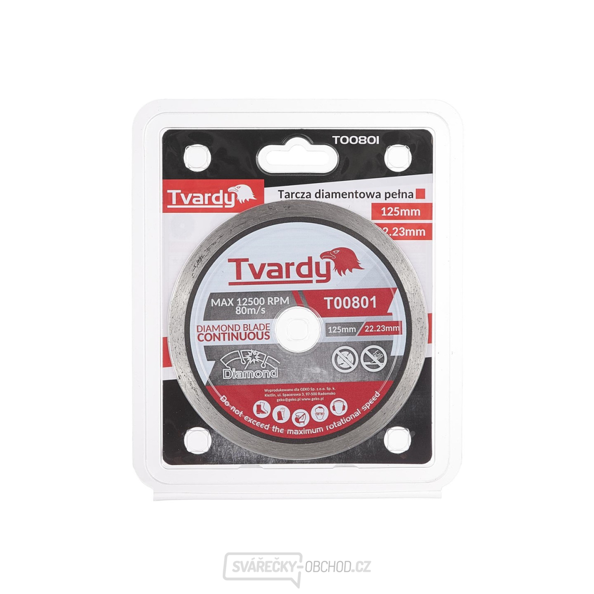 Diamantový kotouč 125x7,5x22,23 mm (100)