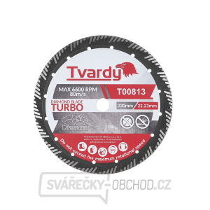 Turbo diamantový kotouč 230x15x22,23 mm (25) gallery main image