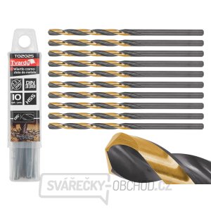 Černozlatý vrták do kovu HSS 2,50 mm (10/300/3000) Černozlatý vrták do kovu HSS 2,50 mm (10/300/3000) gallery main image