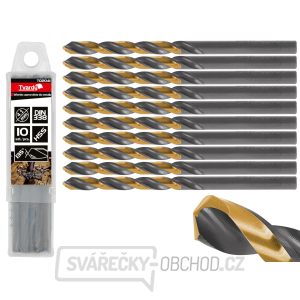 Černozlatý vrták do kovu HSS 4,10 mm (10/100/1000) Černozlatý vrták do kovu HSS 4,10 mm (10/100/1000) gallery main image