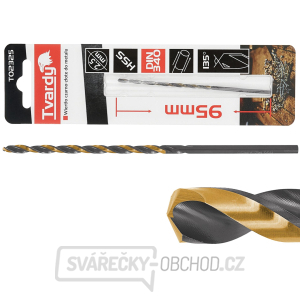 Černozlatý prodloužený vrták do kovu HSS M2 2,5 mm (1/250/1000) Černozlatý prodloužený vrták do kovu HSS M2 2,5 mm (1/250/1000) gallery main image