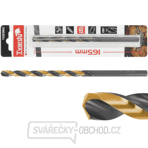 Černozlatý prodloužený vrták do kovu HSS M2 8,0 mm (1/75/300) Černozlatý prodloužený vrták do kovu HSS M2 8,0 mm (1/75/300) gallery main image