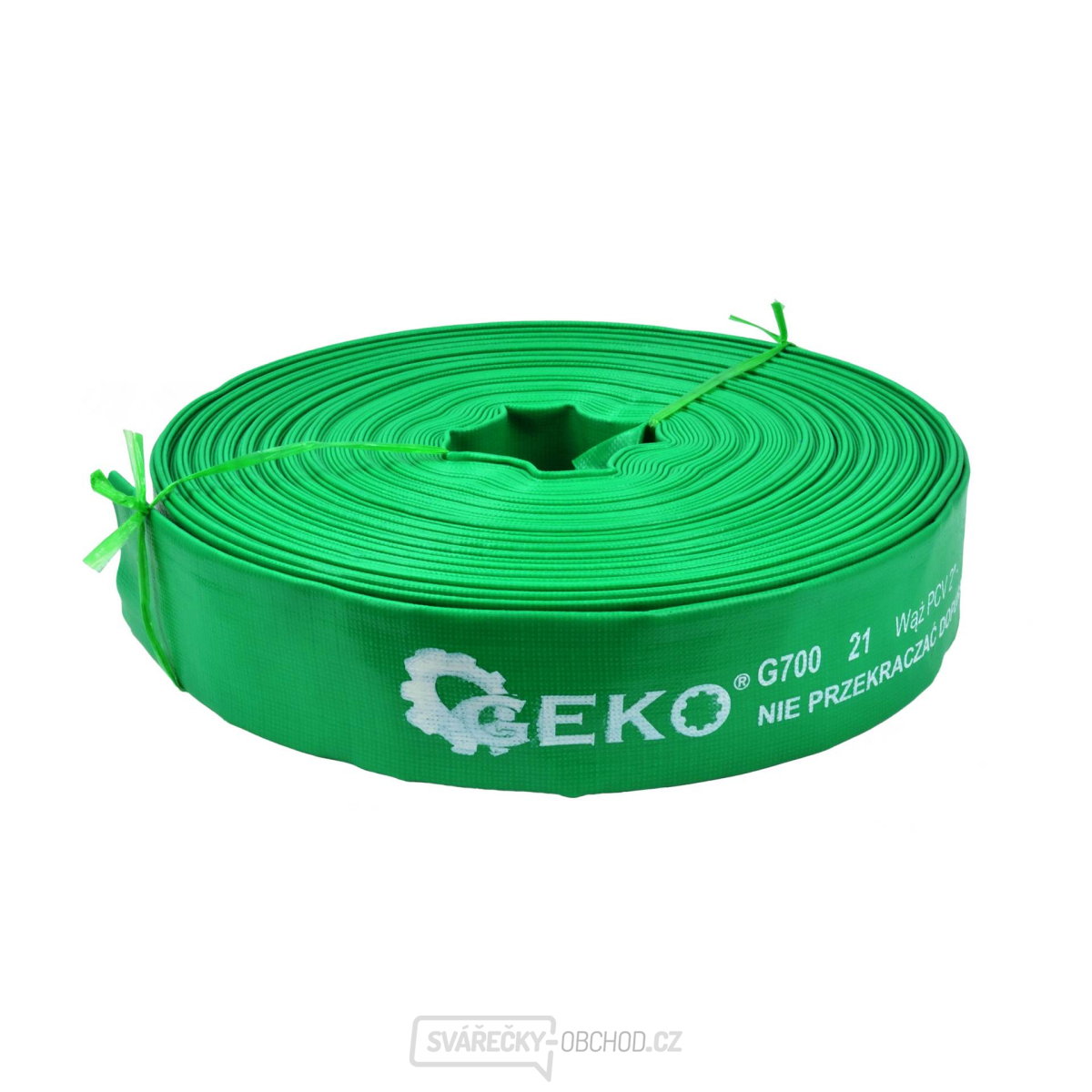 PVC hadice 2" 50m zelená 2 BAR (bez zápachu) (1)