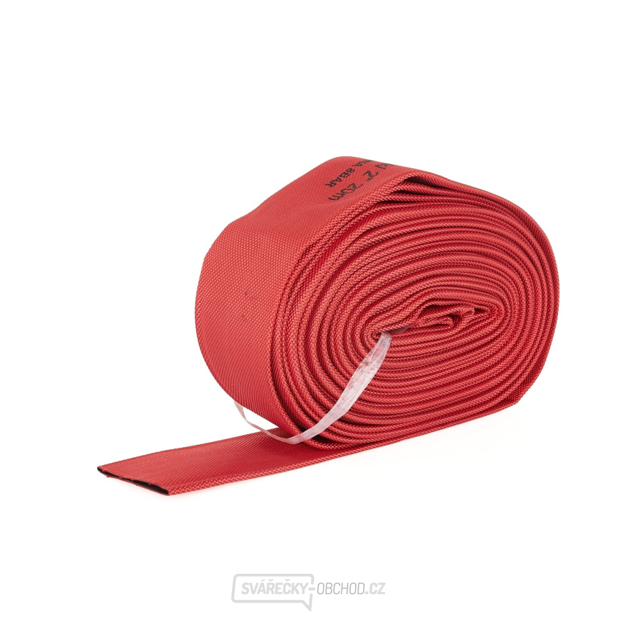 Červená lamelová hadice /požární/ 2" 20m (bez šroubení) (5)