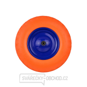 Kolečko trakaře 4.00-8 pevné PU oranžové/(5) Náhled