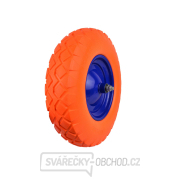 Kolečko trakaře 4.00-8 pevné PU oranžové/(5) Kolečko trakaře 4.00-8 pevné PU oranžové/(5) gallery main image