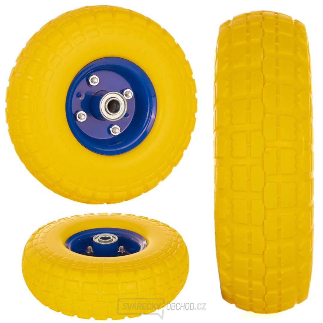 Kolečko pro vozík 3,50-4 PU/plné/(10)
