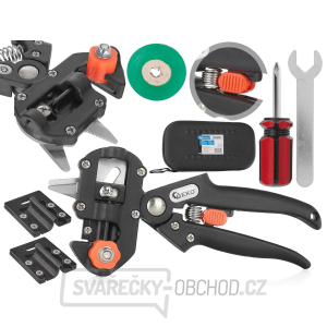 Zahradnické nůžky - nůžky na roubování vinné révy, stromů a keřů - velká sada + kufr (20) Zahradnické nůžky - nůžky na roubování vinné révy, stromů a keřů - velká sada + kufr (20) gallery main image