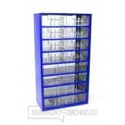 Závěsná skříňka - 8 S, 4 V - modrá 6754M Závěsná skříňka - 8 S, 4 V - modrá 6754M gallery main image