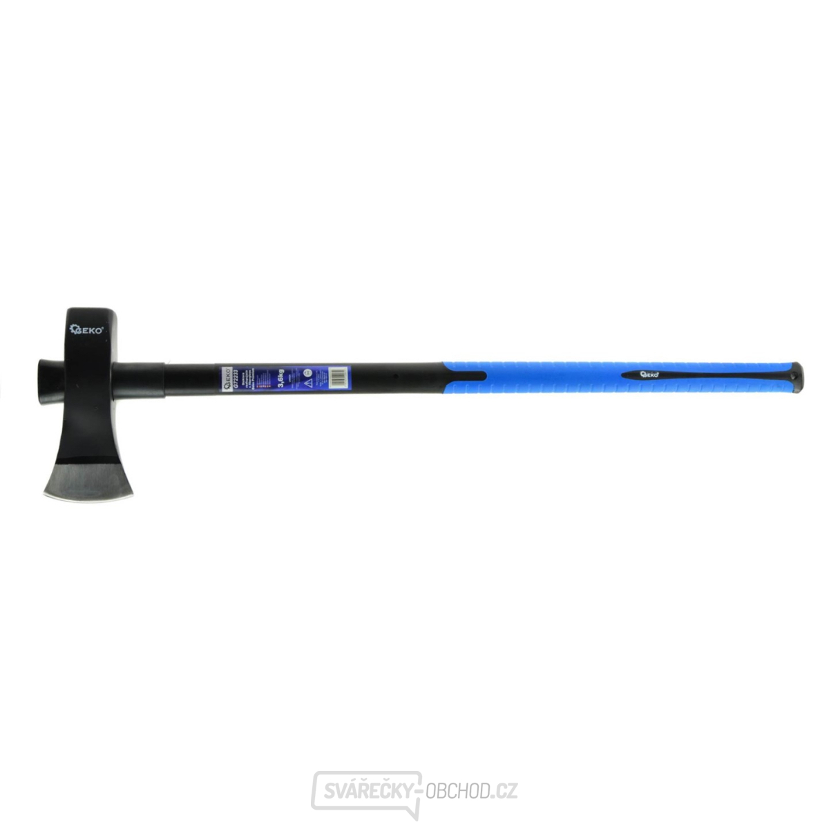 Štípací sekera 3,6 kg r.fiberglass Geko Premium (6)