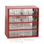 Závěsná skříňka - 4 S, 2 V - červená 6768C Závěsná skříňka - 4 S, 2 V - červená 6768C gallery main image