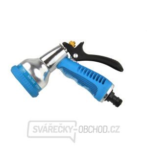 Pistole 8-fun. stříbrná,r.guma (12/48) Pistole 8-fun. stříbrná,r.guma (12/48) gallery main image