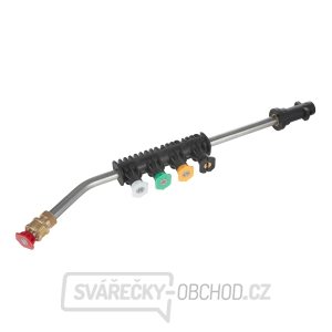 Ohnuté kopí 15° + sada 5 trysek (100) Ohnuté kopí 15° + sada 5 trysek (100) gallery main image