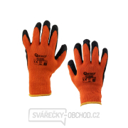 ORANŽOVÉ zateplené zimní pracovní rukavice velikost 10 (12/480) Náhled