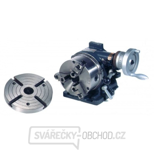 Horizontálně-vertikální dělicí stůl s 3-čelisťovým sklíčidle Horizontálně-vertikální dělicí stůl s 3-čelisťovým sklíčidle gallery main image