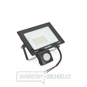 LED reflektor 30W s detektorem pohybu - studená bílá 6500K (40) gallery main image