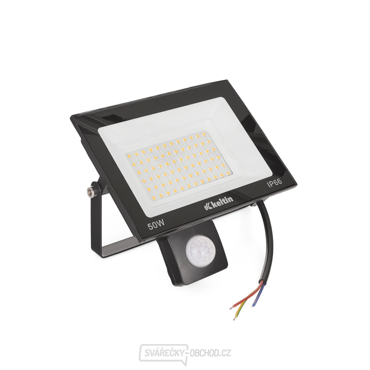 LED reflektor 50W s detektorem pohybu - teplá bílá 2700K (20)