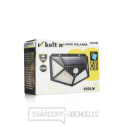 Solární lampa se soumrakem a senzorem pohybu 50W (100led reflektor) (100) náhled
