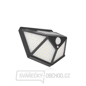 Solární lampa se soumrakem a senzorem pohybu 50W (100led reflektor) (100) gallery main image