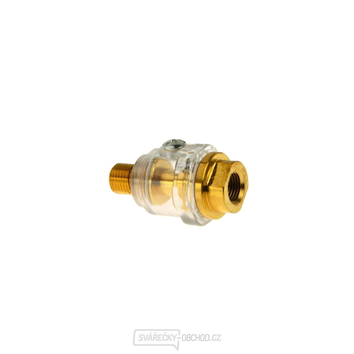Průchozí olejnička 1/4" pro pneumatické nářadí (100/125)