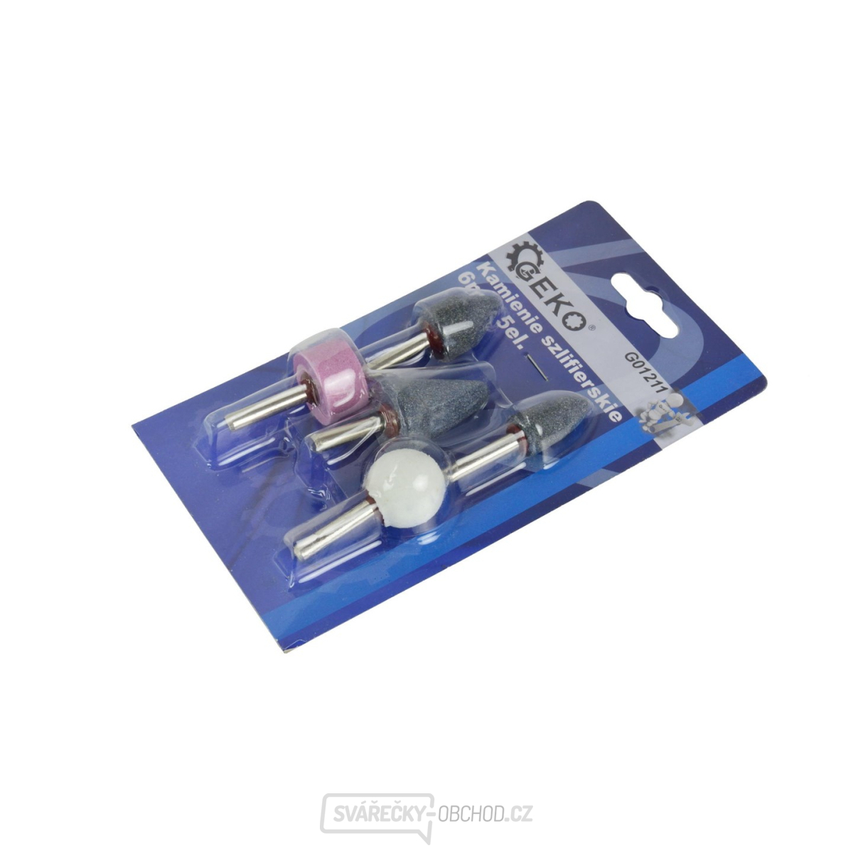 Brusné kameny 6 mm 5el. (1/20/80)