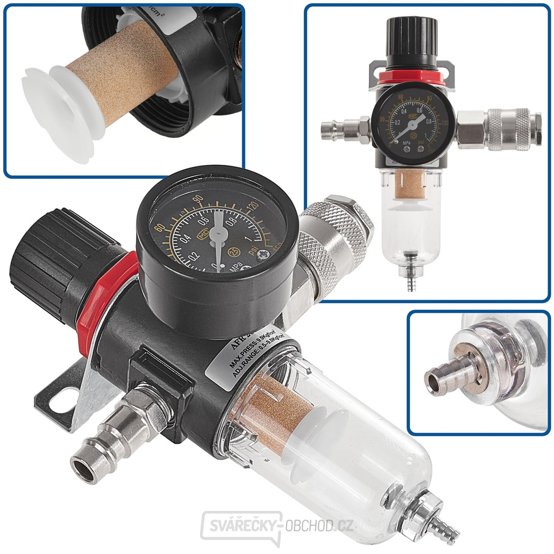 Dehydrátor se vzduchovým filtrem + 1/4" redukce (100)