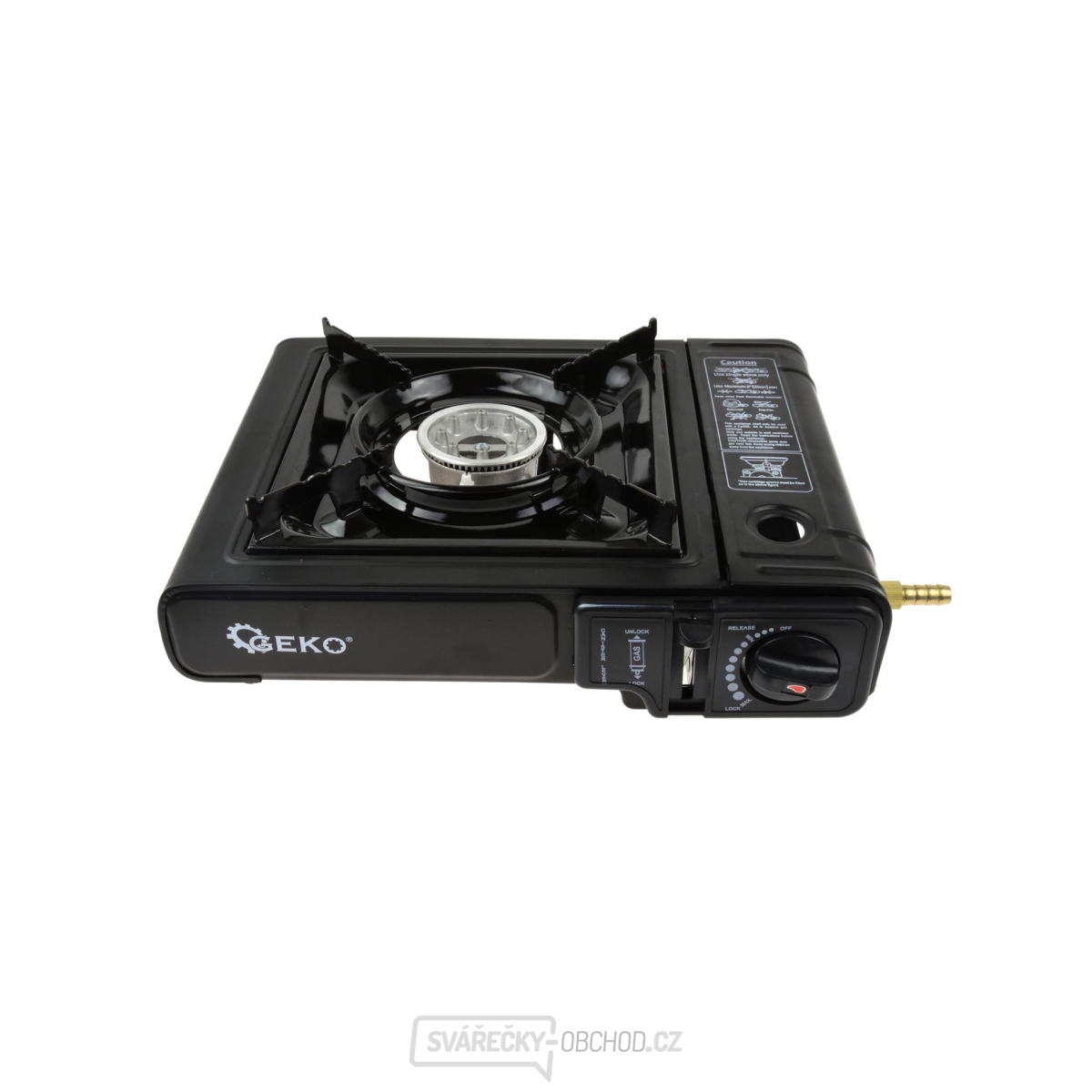 Turistický plynový vařič s ventilem (6) Turistický plynový vařič s ventilem (6) gallery main image
