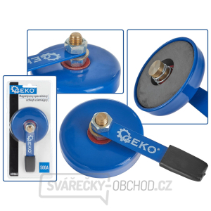 Magnetická uzemňovací svařovací svorka 500A (12/24) Magnetická uzemňovací svařovací svorka 500A (12/24) gallery main image