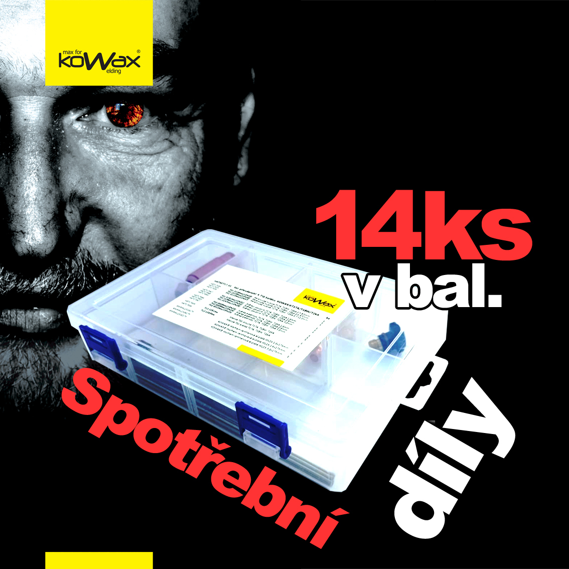 Levně KOWAX SET spotřební díly pro T17A, T18W, T26A - 14ks HKTSET17_01