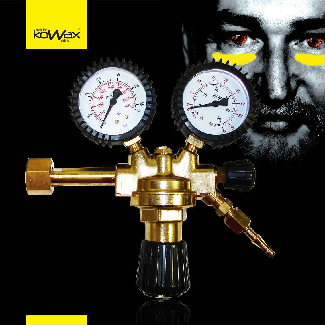 KOWAX Redukční ventil MAX Eco CO2 KWXRVMAXCO2ECOv