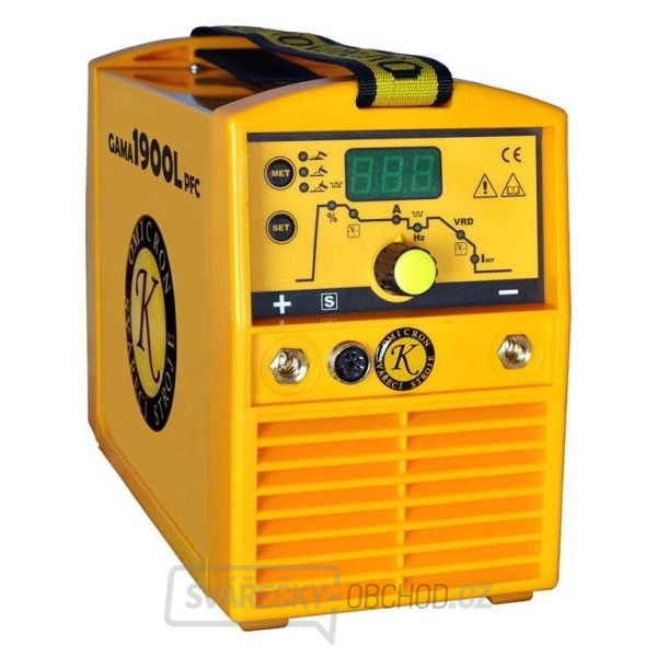 Svářecí invertor GAMA 1900L PFC