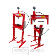 Hydraulický lis 20t s posuvným pístem s ruční a nožní pumpou Hydraulický lis 20t s posuvným pístem s ruční a nožní pumpou gallery main image