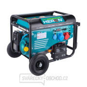 Elektrocentrála benzínová a plynová (LPG/NG) 17HP/8,2kW, elektrický start, ATS ready, podvozek náhled