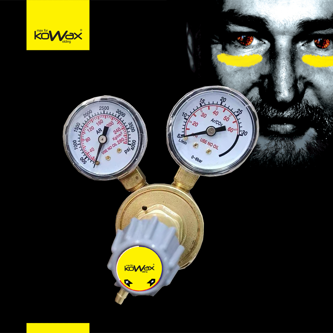 Levně KOWAX Redukční ventil MINI CO2 profi G3/4 KWXRVMINICO2PROFI