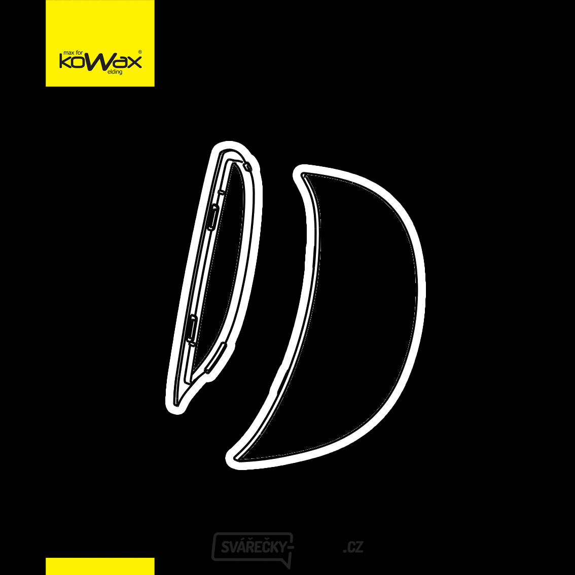 KOWAX Kryty bočních průzorů KWX940NEO