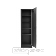 Jednodveřová vysoká skříň Matabro MB-TGB1324 | 4 police | 600x458x2000 mm Náhled