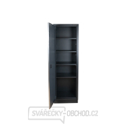 Jednodveřová vysoká skříň Matabro MB-TGB1324 | 4 police | 600x458x2000 mm Náhled