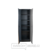 Jednodveřová vysoká skříň Matabro MB-TGB1324 | 4 police | 600x458x2000 mm náhled