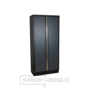 Dvoudveřová vysoká skříň Matabro MB-TGB1336 | 4 police | 915x458x2000 mm náhled