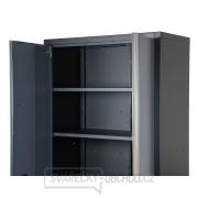 Dvoudveřová vysoká skříň Matabro MB-TGB1336 | 4 police | 915x458x2000 mm náhled