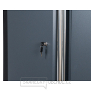 Dvoudveřová vysoká skříň Matabro MB-TGB1336 | 4 police | 915x458x2000 mm náhled